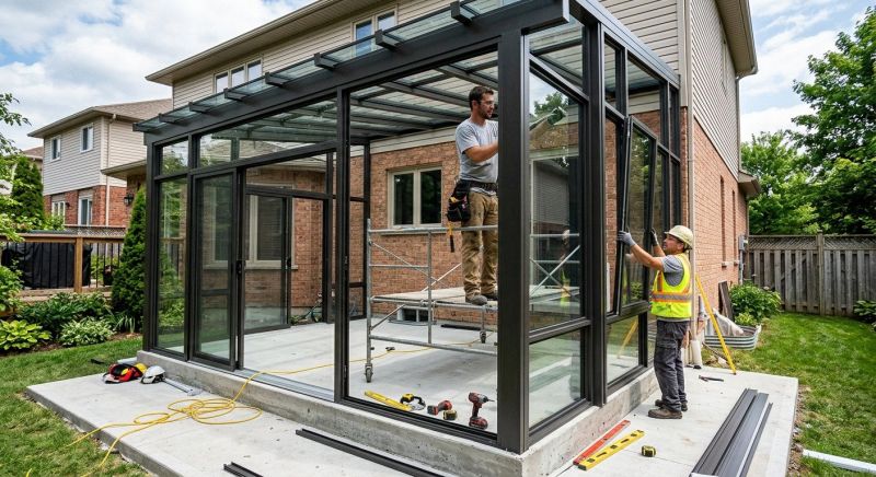 Conservatory Installation in Dallas, TX