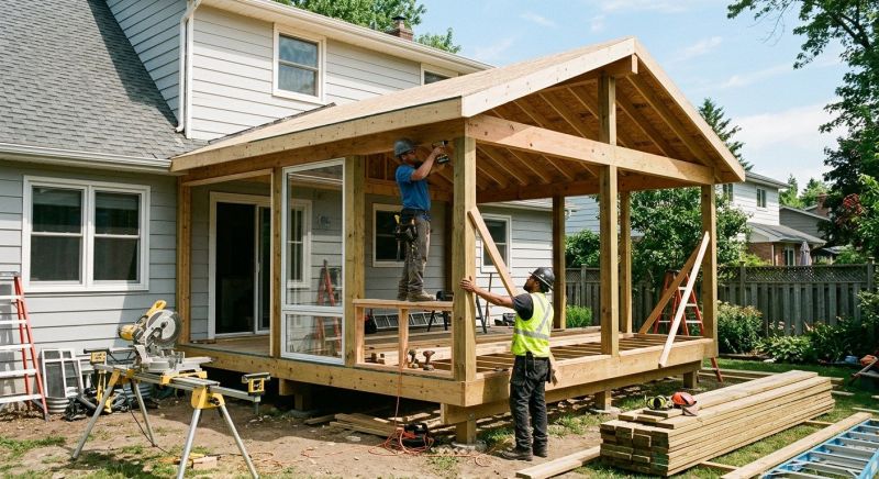 Deck Enclosure Installation in Knoxville, TN