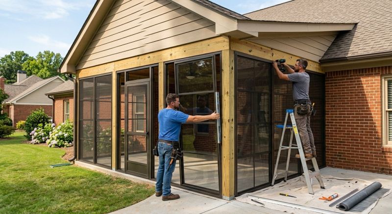Enclosed Porch Installation in Seattle, WA