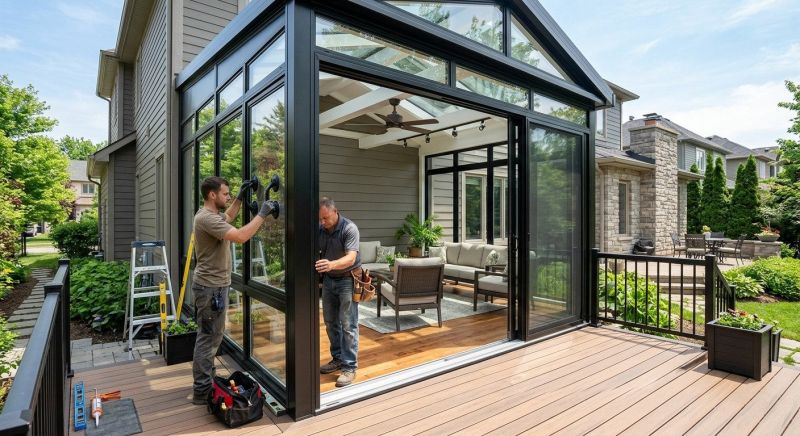 Four Season Room Installation in Charlotte, NC