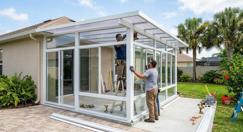 Solarium Installation in Austin, TX