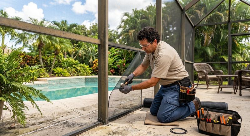 Solarium Repair in Knoxville, TN