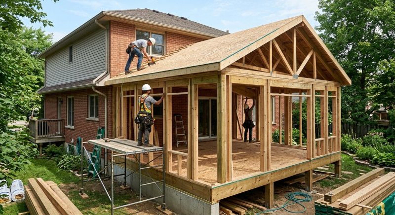 Sunroom Addition Construction in Nashville, TN