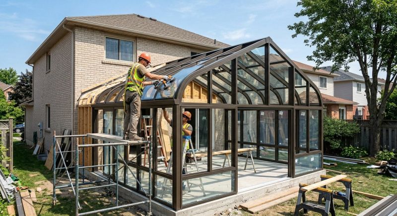 Sunroom Construction in Dallas, TX