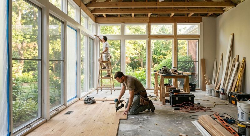 Sunroom Remodeling in Asheville, NC