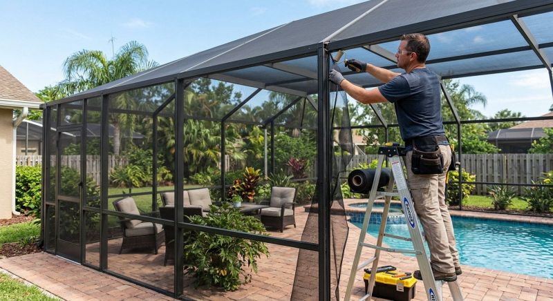 Lanai Enclosure Repair in Asheville, NC