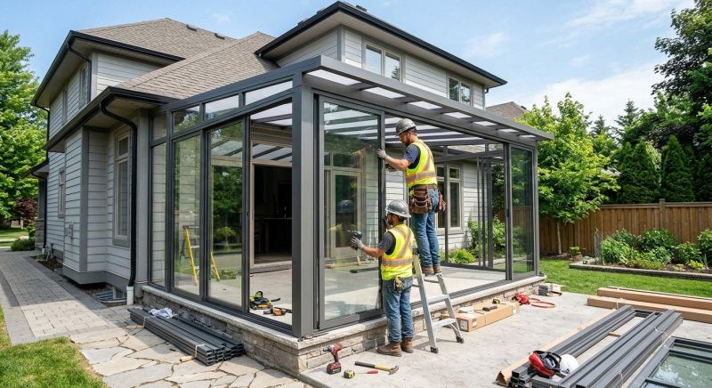 Solarium Installation in Knoxville, TN